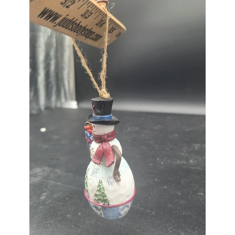 Jim Shore Kohls Snowman Christmas Ornament